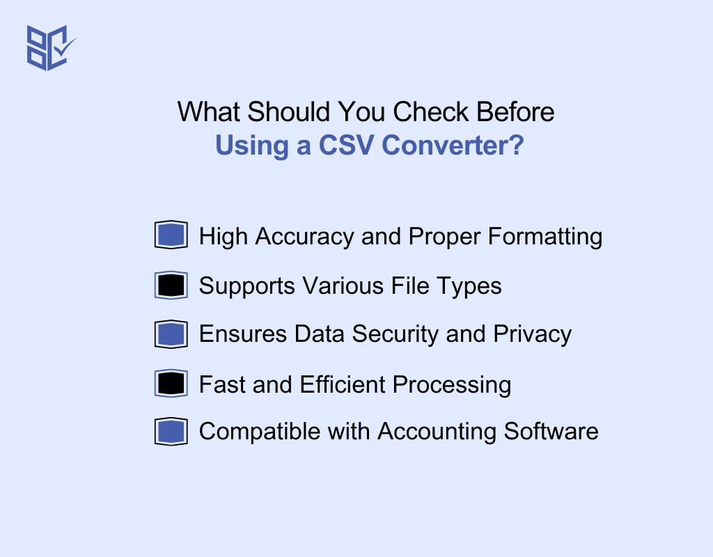 What Should You Check Before Using a CSV Converter